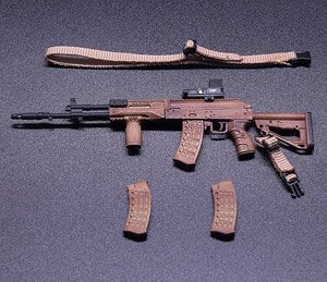 WM-03A アサルトライフルセット コヨーテブラウン 1/12 アクションフィギュア用完成品オプションパーツ (ドール)