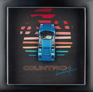 Countach LP5000 S Blue Frame Type (Diecast Car)