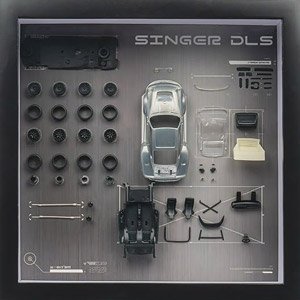 Singer DLS Turbo Alloy Color Parts Display Frame (Diecast Car)