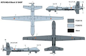 MQ-9 REAPER Bolck 5 SASF (Plastic model)