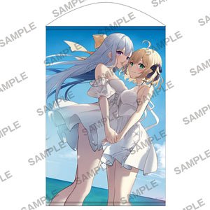 『転生王女と天才令嬢の魔法革命』 ～Romantic Summer～ B1Wスエードタペストリー (キャラクターグッズ)