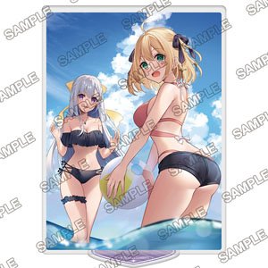 『転生王女と天才令嬢の魔法革命』 ビーチデートver アクリルスタンド (キャラクターグッズ)