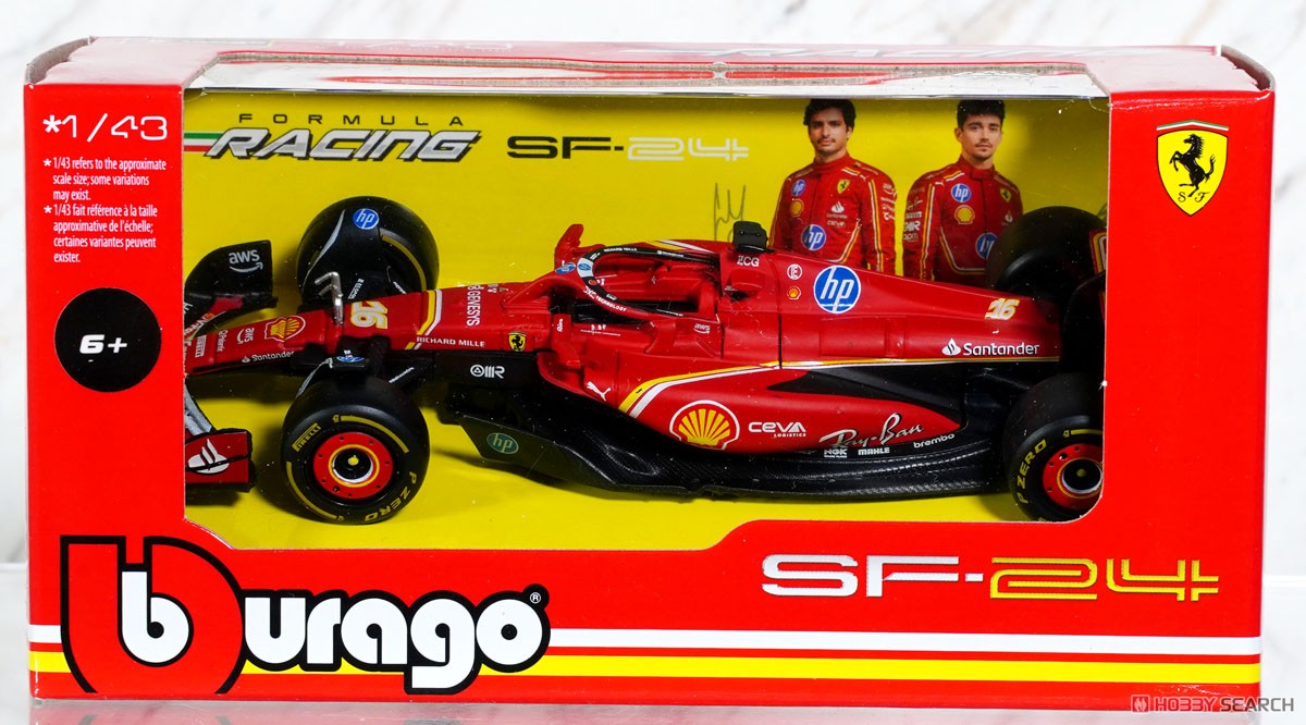 フェラーリ SF-24 2024 イモラGP No.16 C.ルクレール (ミニカー) パッケージ1
