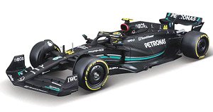 メルセデス-AMG ペトロナス F1チーム W14(2023) Eパフォーマンス No.44 L.ハミルトン ドライバー付 (ミニカー)
