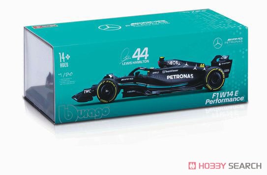 メルセデス-AMG ペトロナス F1チーム W14(2023) Eパフォーマンス No.44 L.ハミルトン ドライバー付 (ミニカー) その他の画像3