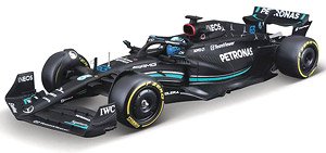 メルセデス-AMG ペトロナス F1チーム W14(2023) Eパフォーマンス No.63 G.ラッセル ドライバー付 (ミニカー)