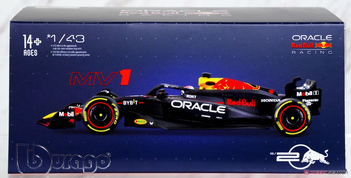 オラクル レッド ブル レーシング RB20 No.1 2024 M.フェルスタッペン ドライバー付 (ミニカー) パッケージ1