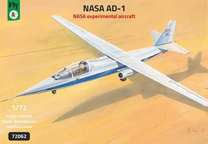NASA AD-1 NASA Experimental Aircraft (Plastic model)