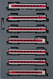 381系 「ゆったりやくも」 (ノーマル編成・グレー台車) 7両セット (7両セット) (鉄道模型)