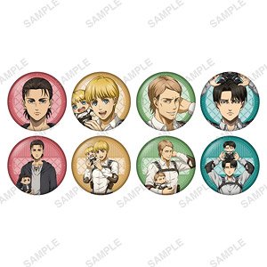 進撃の巨人 だっこシリーズ トレーディング缶バッジ (8個セット) (キャラクターグッズ)