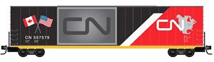 (N) 60` Box Car CN (Model Train)
