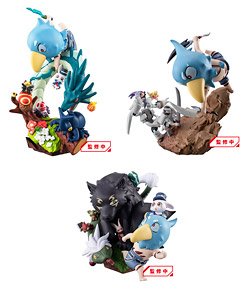 Petitrama EX Shangri-La Frontier VS Monster Diorama Collection (Set of 3) (PVC Figure)