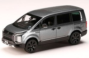 三菱 デリカ D:5 CHAMONIX グラファイトグレーメタリック (ミニカー)
