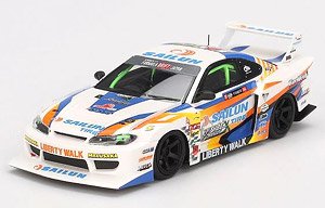 Nissan Silvia (S15) LB-Super Silhouette #555 2023 Formula Drift Japan (Diecast Car)