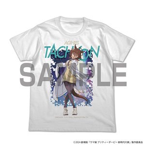 劇場版『ウマ娘 プリティーダービー 新時代の扉』 アグネスタキオン フルカラーTシャツ WHITE M (キャラクターグッズ)