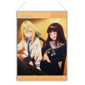 夜のクラゲは泳げない B2タペストリー シチュエーションイラストB (花音＆めい) (キャラクターグッズ)