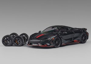 McLaren 765LT Matt Black (Diecast Car)