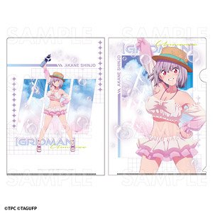 グリッドマン ユニバース クリアファイル【新条アカネ】 シャボンStyle (キャラクターグッズ)