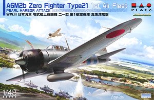 WW.II 日本海軍 零式艦上戦闘機 二一型 第1航空艦隊 真珠湾攻撃 (プラモデル)