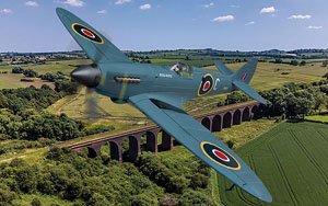 Supermarine Spitfire PR.XIX G-RRGN PS853 Rolls Royce Heritage Hangar (Pre-built Aircraft)