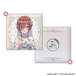 五等分の花嫁∽ スクエアミニクッション First Bite Ver. C：中野三玖 (キャラクターグッズ)