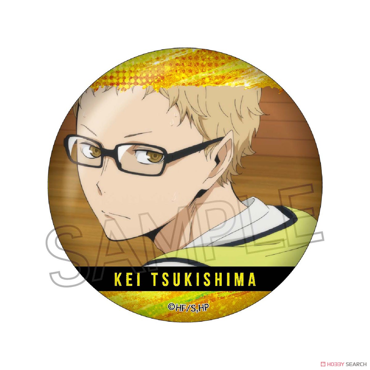 ハイキュー!! キラキラ缶バッジ (8個セット) (キャラクターグッズ) 商品画像3