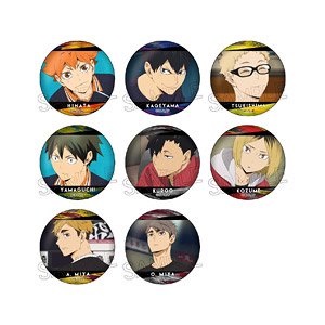 ハイキュー!! 百面相缶バッジ vol.5 (8個セット) (キャラクターグッズ)