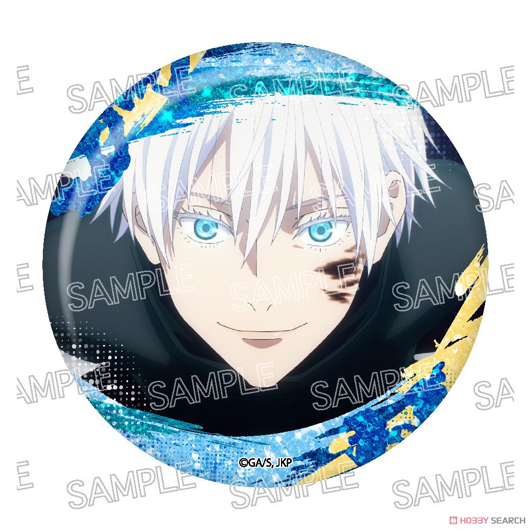 呪術廻戦 キラキラ缶バッジVol.2 五条悟 (キャラクターグッズ) 商品画像1