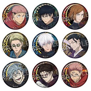 呪術廻戦 螺鈿風シリーズ 缶バッジ Vol.2 (9個セット) (キャラクターグッズ)