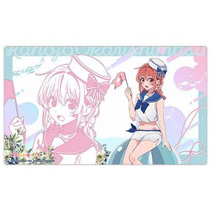 彼女、お借りします 描き下ろしラバーマット(桜沢墨/マリンセーラー水着) (カードサプライ)