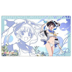 彼女、お借りします 描き下ろしラバーマット(八重森みに/マリンセーラー水着) (カードサプライ)