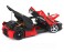 Ferrari LaFerrari Test 2012 Polifoam Base Rosso Corsa 322 And Matt Black *die-cast (ケース無) (ミニカー) 商品画像3 サムネイル