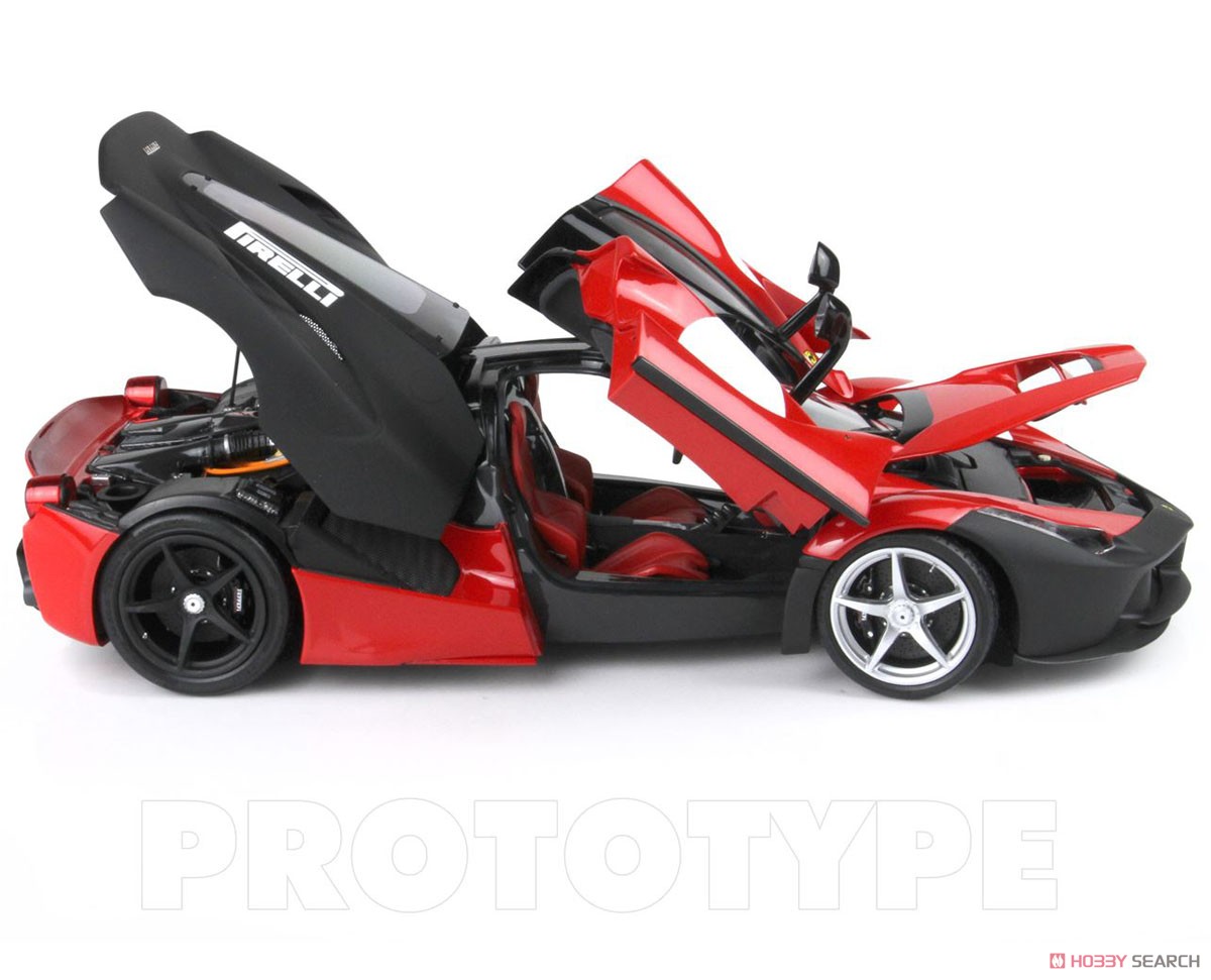 Ferrari LaFerrari Test 2012 Polifoam Base Rosso Corsa 322 And Matt Black *die-cast (ケース無) (ミニカー) 商品画像4