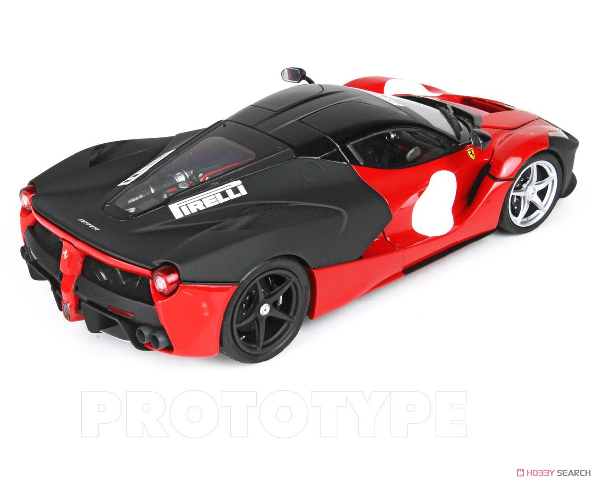 Ferrari LaFerrari Test 2012 Polifoam Base Rosso Corsa 322 And Matt Black *die-cast (ケース無) (ミニカー) 商品画像7