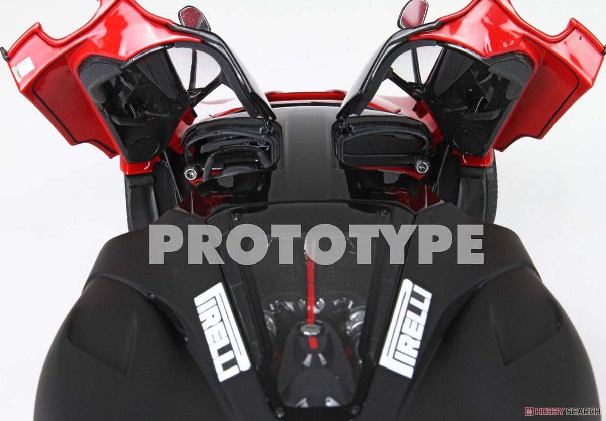 Ferrari LaFerrari Test 2012 Polifoam Base Rosso Corsa 322 And Matt Black *die-cast (ケース無) (ミニカー) 商品画像8