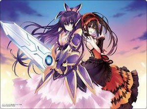 Bushiroad Rubber Mat Collection V2 Vol.1405 Fujimi Fantasia Bunko Date A Live [Tohka Yatogami & Kurumi Tokisaki] (Card Supplies)