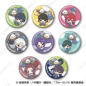 ブルーロック トレーディング缶バッジ ミニキャラ [ナポレオンジャケット×鷹 第二弾] (8個セット) (キャラクターグッズ)