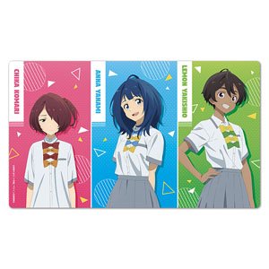 負けヒロインが多すぎる！ キャラクターラバーマット 杏菜＆檸檬＆知花 (キャラクターグッズ)