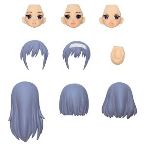 [Custom Lily] Type-B Head Parts Set (Lavender) (Fashion Doll)