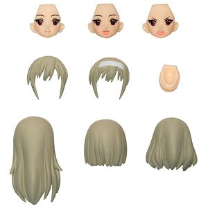 [Custom Lily] Type-B Head Parts Set (Flaxen) (Fashion Doll)