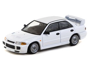 Mitsubishi Lancer RS Evolution III White (ミニカー)