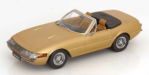 フェラーリ 365 GTS デイトナ カブリオ 1stシリーズ 1969 ゴールドメタリック (ミニカー)