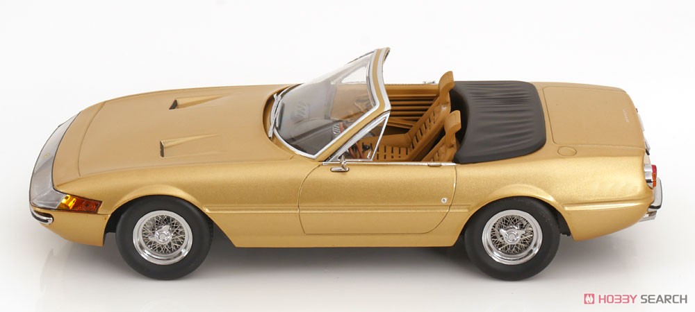 フェラーリ 365 GTS デイトナ カブリオ 1stシリーズ 1969 ゴールドメタリック (ミニカー) 商品画像3