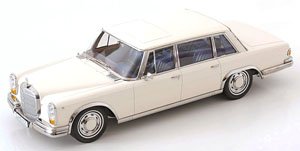 Mercedes 600 SWB W100 1963 ホワイト (ミニカー)
