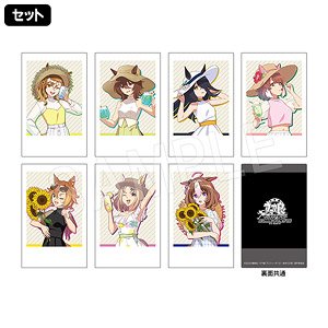 劇場版『ウマ娘 プリティーダービー 新時代の扉』 ポラショットコレクション バカンスver. (7個セット) (キャラクターグッズ)