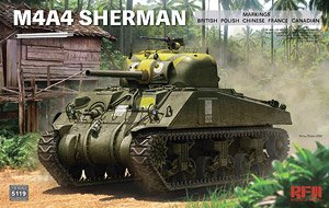 M4A4 Sherman (Plastic model)