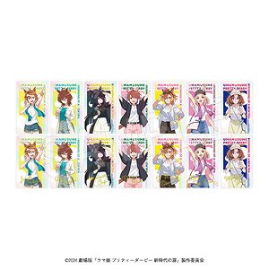 劇場版『ウマ娘 プリティーダービー 新時代の扉』 トレーディングイラストカード(ランダム箔入り) 夏フェスver. (7個セット) (キャラクターグッズ)