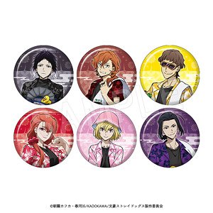 Bungo Stray Dogs Trading Japanese Paper Style Can Badge Gokurakuyu Vol.2 (Set of 6) (Anime Toy)