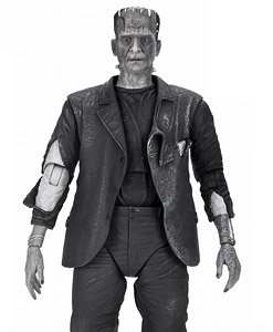 Universal Monster/ Bride of Frankenstein: Frankenstein`s Monster Ultimate 7inch Action Figure Black & White ver (Completed)