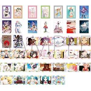 Monogatari Series Aurora Art Collection (Set of 20) (Anime Toy)